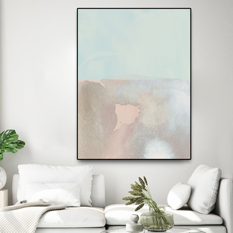 "Tide Pools II" Oversized Framed Canvas, 60 x 40