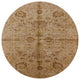 Ahgly Company Indoor Round Mid-Century Modern Area Rugs, 5' Round