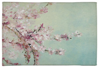 Cherry Blossoms 5'x7' Chenille Rug