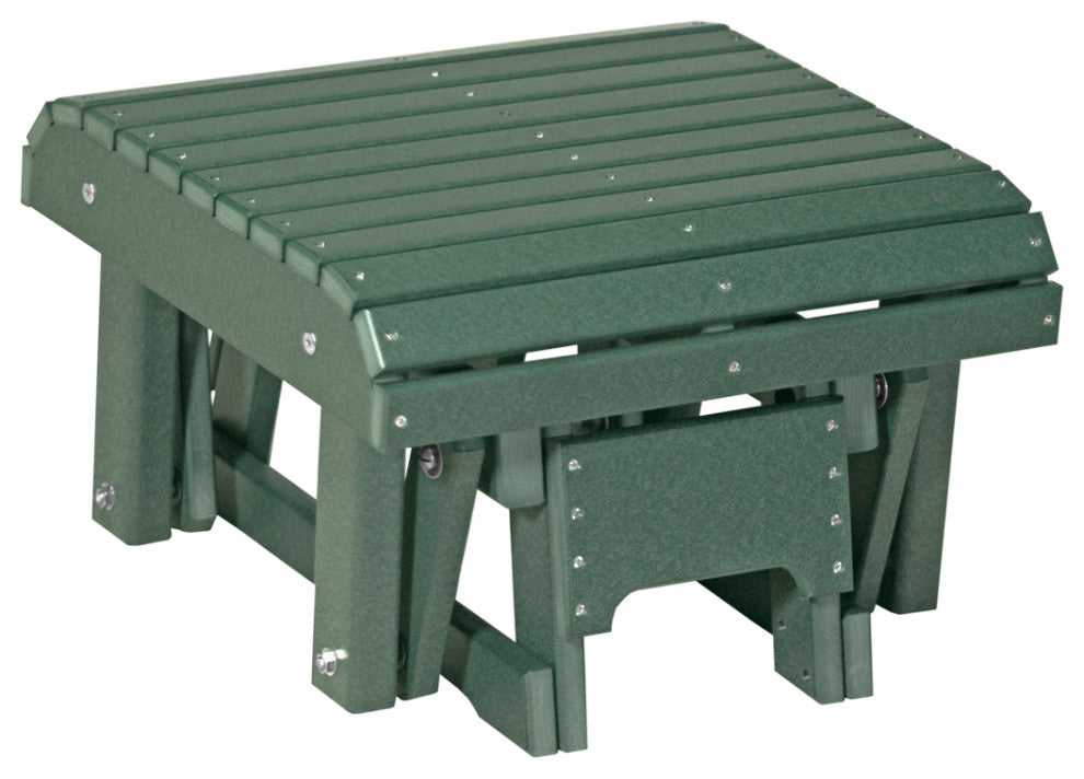 Poly Glider Footrest, Green