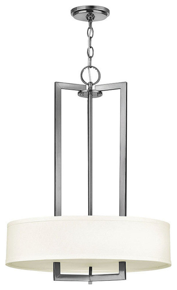 Hinkley Hampton Small Drum, Antique Nickel