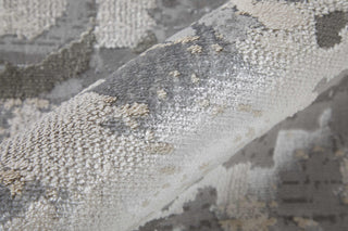 Weave & Wander Orin Modern Abstract, Silver/Gray, 13'x20'