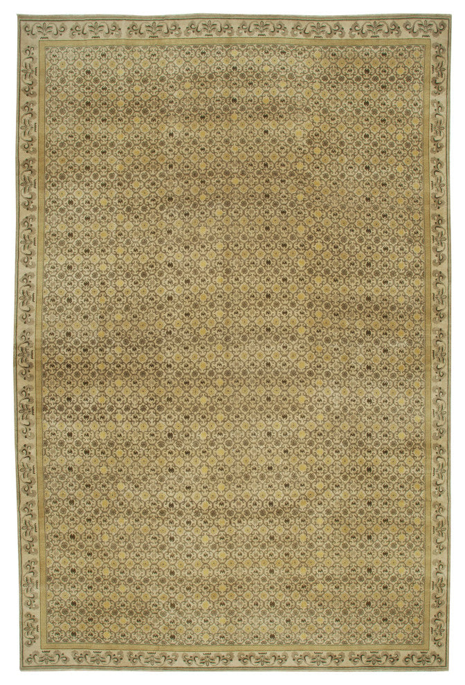 Rug N Carpet - Handwoven Oriental 11' 10" x 18' 1" Large Oushak Area Rug
