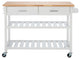 Safavieh Kiko 2 Drawer 2 Shelf Kitchen Cart