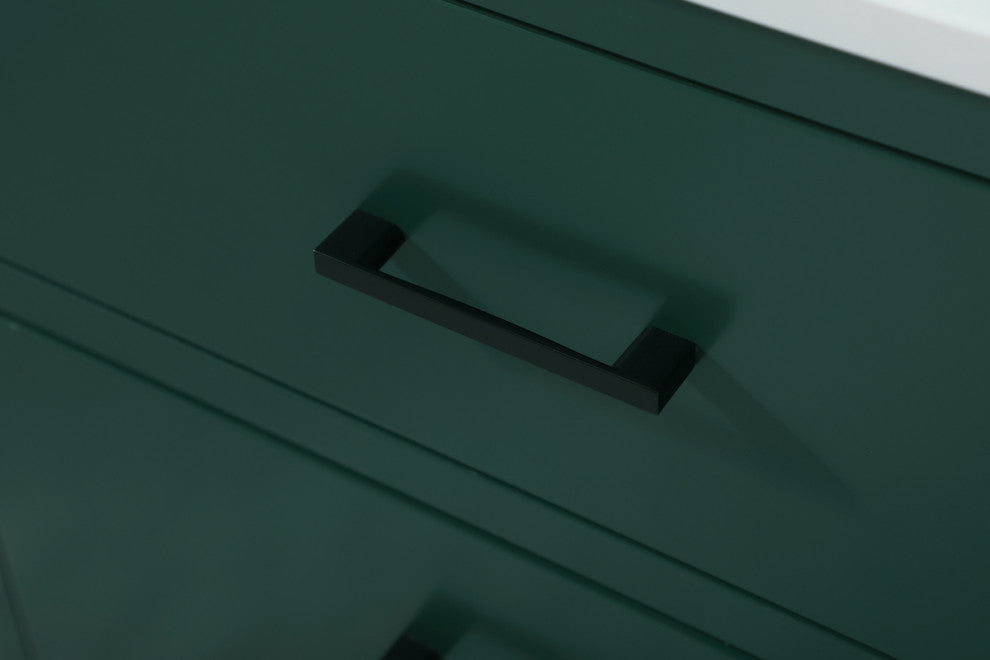 Home Living 48" Bathroom Vanity, Green