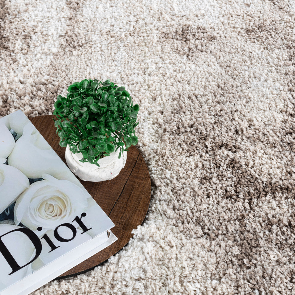 Noori Rug Shag Clark Beige/Brown Rug