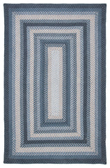 Safavieh Cape Cod Collection BRD651H Rug, Dark Grey/Blue, 6' X 9'
