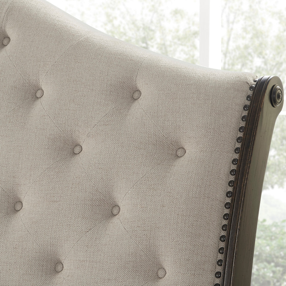 Rhapsody Bed, King, Sleigh Bed