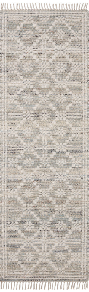 Angela Rose x Loloi Rivers Lagoon / Ivory 2'-6" x 7'-6" Runner Rug