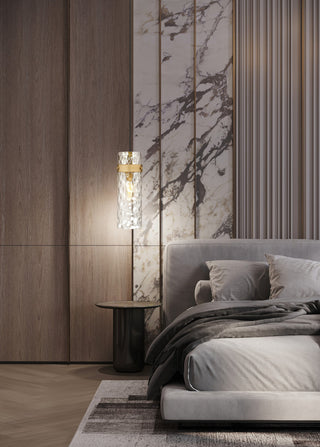 Z-Lite 7002P5 Fontaine 6"W Mini Pendant - Matte Black