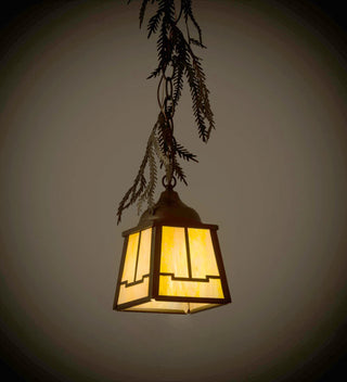 5.5 Square Pine Branch Valley View Mini Pendant