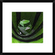 "Green Offices" Framed Digital Print by Gilbert Claes, 18"x18"