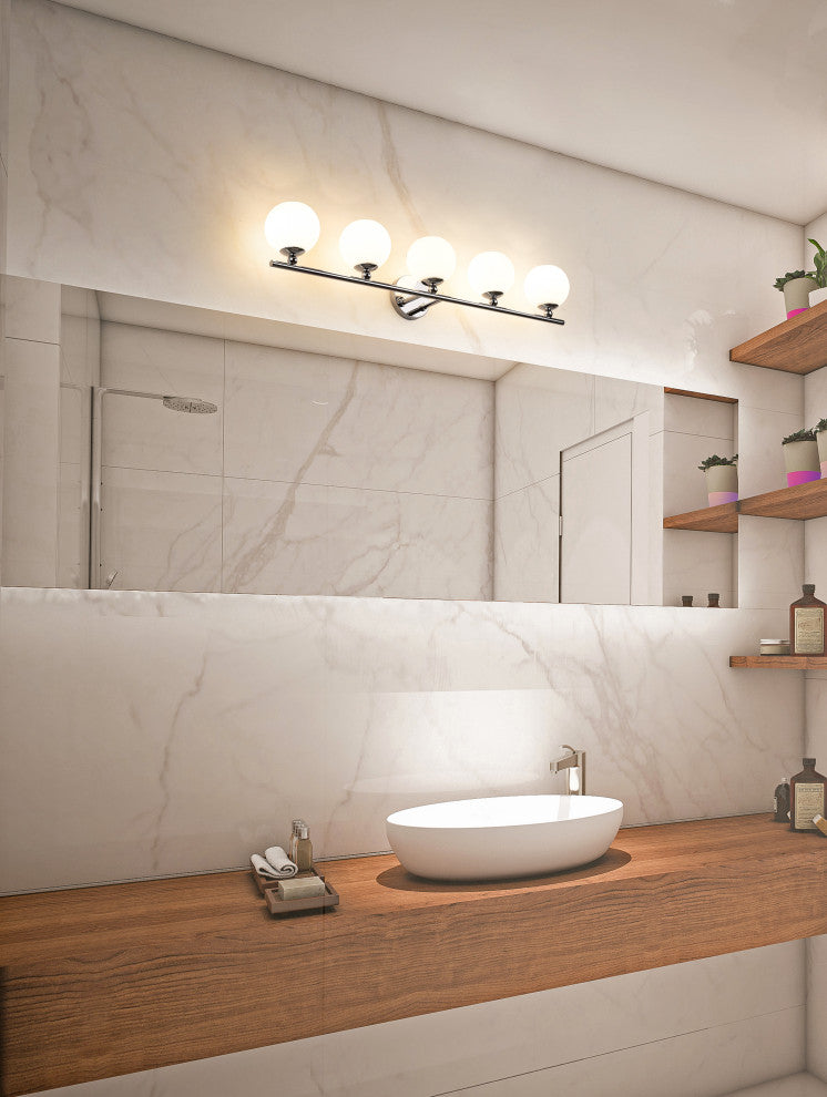 Z-LITE 5-Light Vanity, Chrome