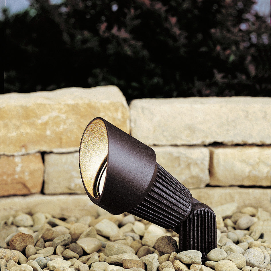 Textured Architectural Bronze 3.25" Accent 1-Light 12V