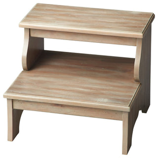 Butler Melrose Praline Step Stool, Gray