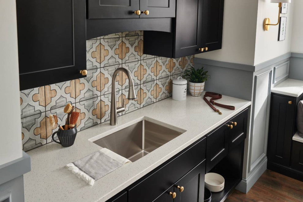 23" Stainless Steel (16 Gauge) Fabricated Kitchen Sink