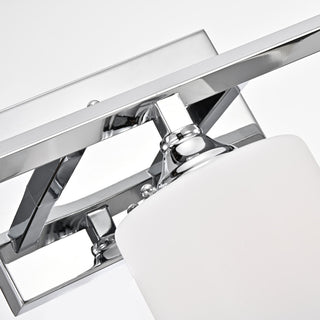 CHLOE Lighting Jane Contemporary 3-Light Bath Vanity Fixture, Chrome