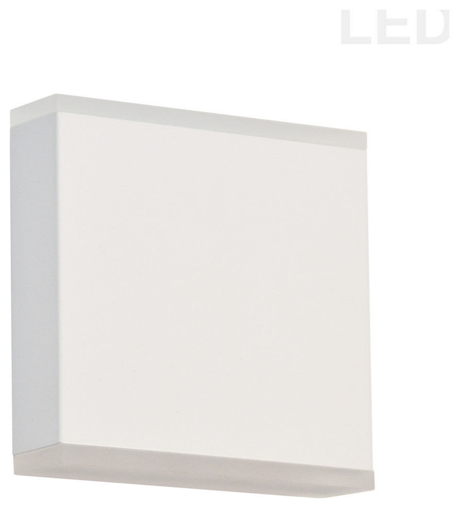 15W Wall Sconce, Matte White