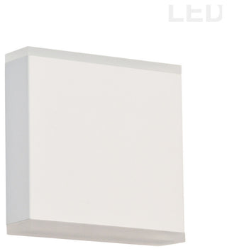 15W Wall Sconce, Matte White