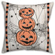 Jackolantern Stack 18x18 Spun Poly Pillow