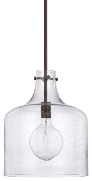 Capital Lighting 325712 1 Light 15" Tall Pendant - Bronze