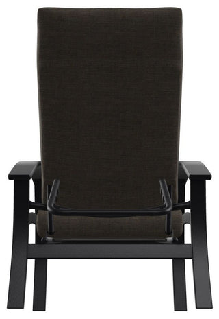 Belle Isle Cushion Outdoor Adjustable Back Chair, Rain Cast/Black