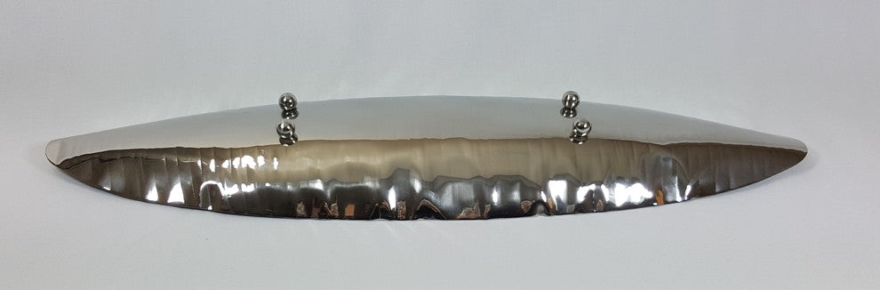 Elegance Small Canoe Boat Tray, Stainless Steel