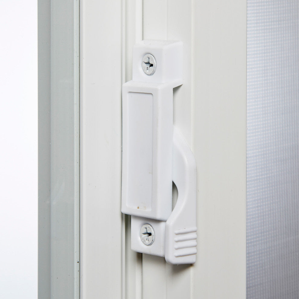 24" x 24" Vinyl Utility Left, Hand Sliding Window with Dual Pane Insulated Glass