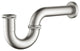 Kibi 1-1/2" P-Trap, Brushed Nickel