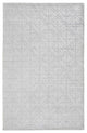 Weave & Wander Tatem Minimal Viscose Rug, White/Gray, Rug, 8' X 10'