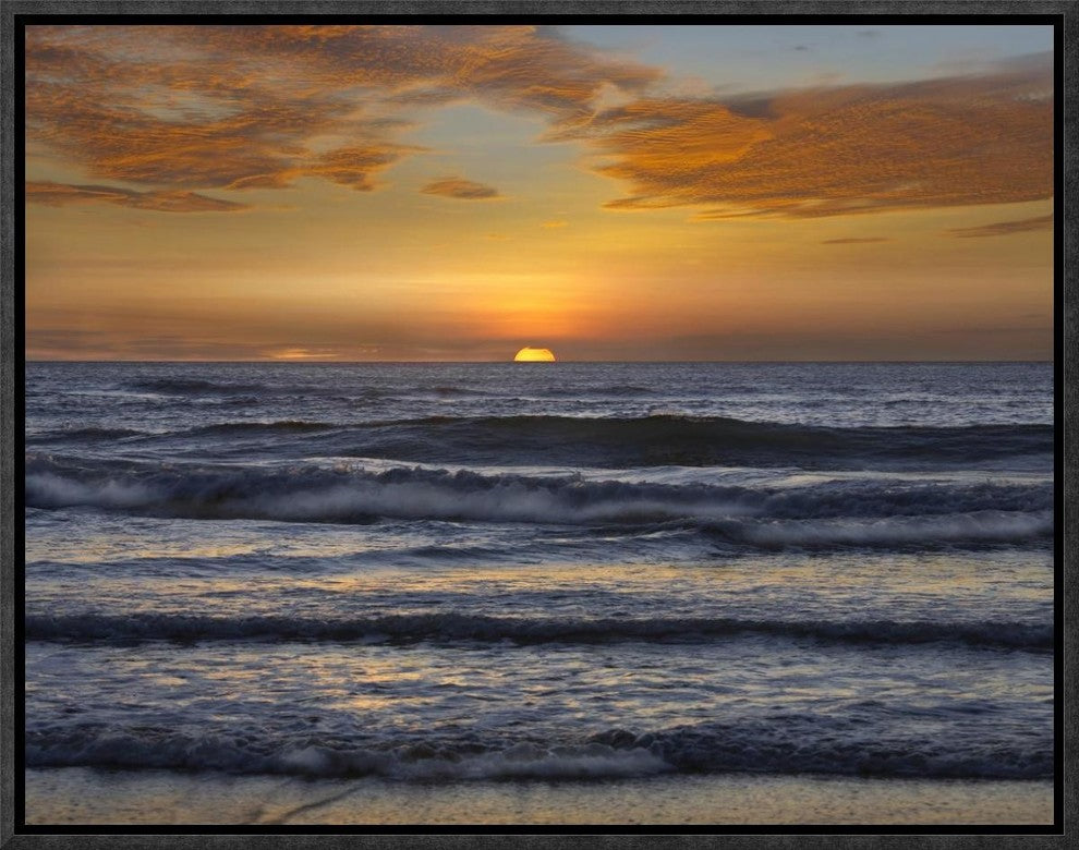 "Sunset, Playa Langosta, Guanacaste, Costa Rica"  by Tim Fitzharris, 17x13"