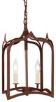 Small Gothic Lantern, Rust