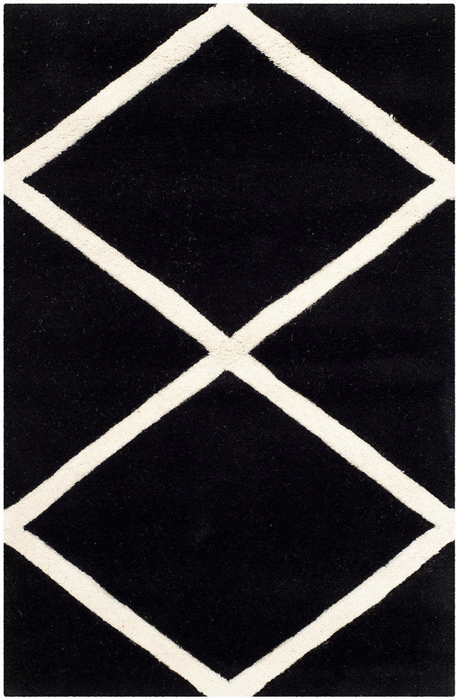 Safavieh CHT720K 7' Round Black Rug