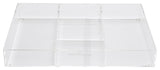 Alexa Acrylic Organizer Singles, Makeup Organizer, 4 Compartments, Wide