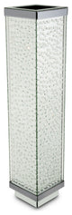 Montreal Mirrored Crystal Vase, Large
