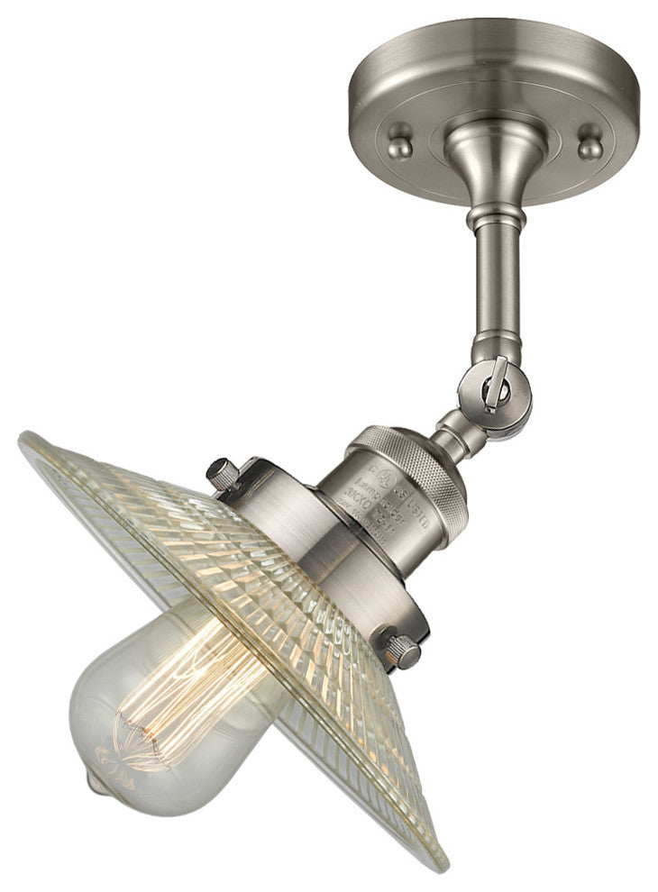 Innovations Lighting 201F-Sn-G2 1 Light Semi-Flush Mount