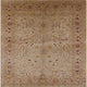 Ahgly Company Indoor Square Mid-Century Modern Area Rugs, 6' Square