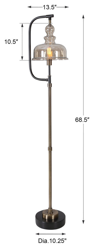 Uttermost Elieser Industrial Floor Lamp