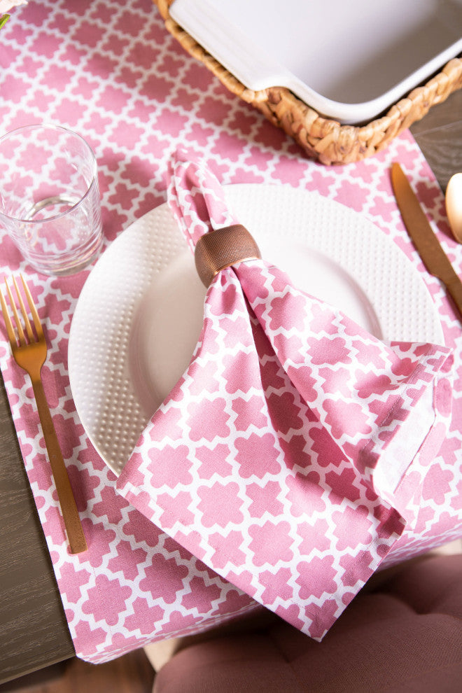 Rose Lattice Table Runner 14"x72"