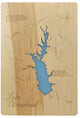 Lake Arrowhead, Georgia-Wood Lake Map, Medium Standout