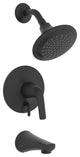 Lemora Single Handle Tub & Shower Trim Kit with Diverter on Valve 1.75gpm Chrome