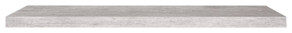 vidaXL Wall Shelf Floating Shelf Display Shelf Wall Mounted Concrete Gray