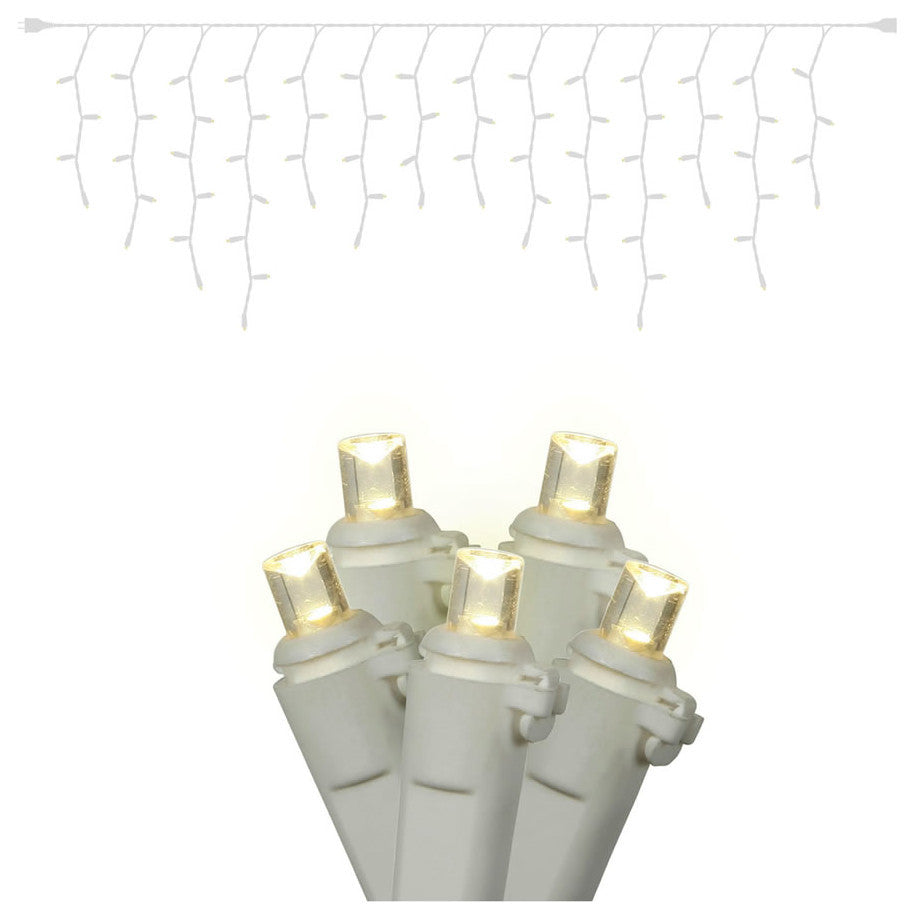 Vickerman X6W3301 70 Warm White Wide Angle Led, 9' Christmas Mold Light Strand