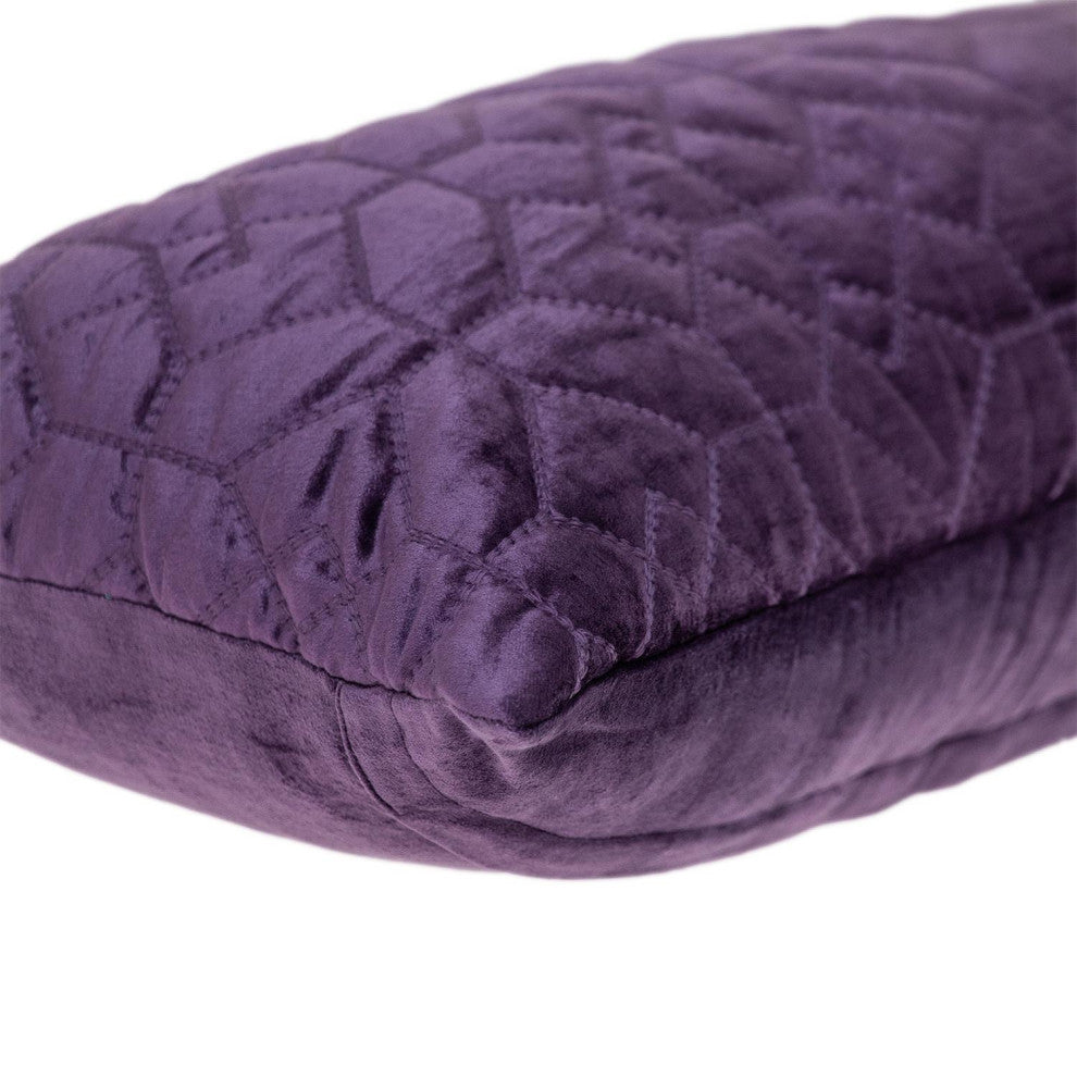 Parkland Collection Sora Purple Throw Pillow, Rectangle