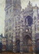 Claude Oscar Monet The Portal and the Tour d'Albene  Grey Weather Wrapped Canvas