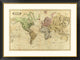"World, 1831" Framed Digital Print by Daniel Lizars, 46x34"