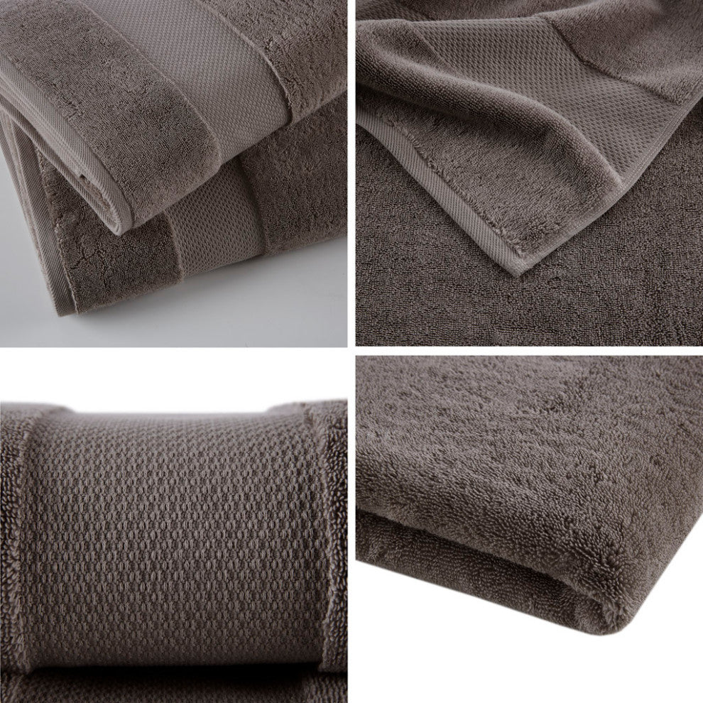 Madison Park Signature Turkish 100% Cotton Bath Sheet 2 Piece Set
