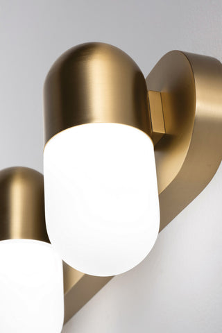 Irvine LED Vanity 24", Light Antique Brass