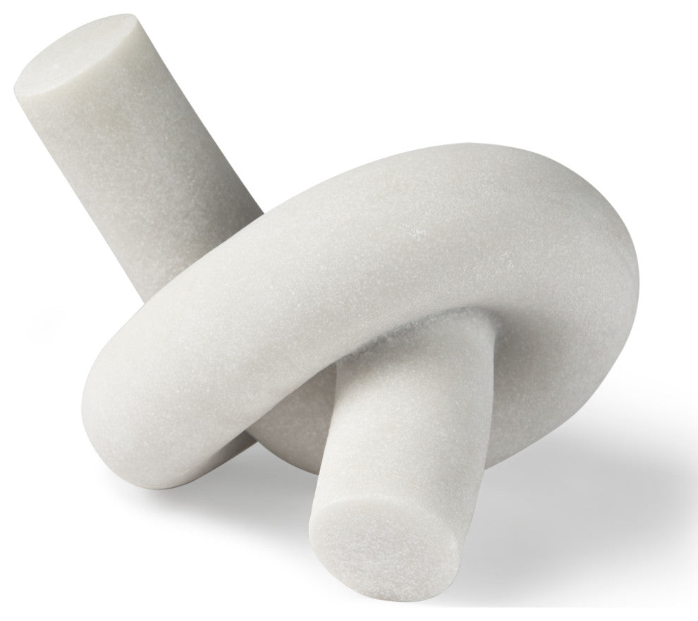 Otto  Granite Resin Large Knot Sculpture Decorative Object