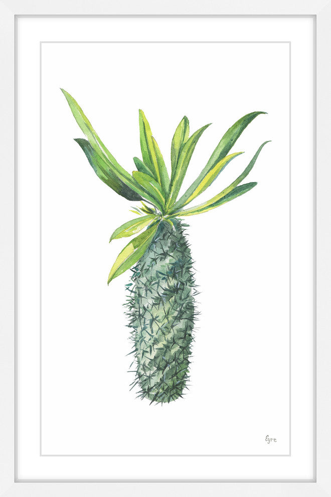 "Spartacus Cactus" Framed Painting Print, 16"x24"